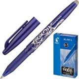 Ручка гелевая PILOT пиши-стирай FRICTOIN BL-FR7 0,7мм. резин.манжет, синяя  (BL-FR-7-L) (72661)