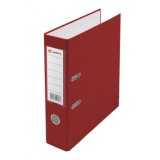 Регистратор LAMARK600 80мм, PP, метал.окантовка/карман, собранный, красный (128/73301) (AF0600-RD1)