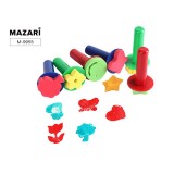 Набор штампов из EVA MAZARI 6 шт, ОПП-упаковка (M-9955)