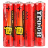 Элемент питания (батарейка) TROFFI R03 (АAA) (солевая) (1*4 блистер)