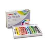 Пастель масляная PENTEL, 12 цв., в картоне (PHN-12U)