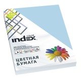 Бумага INDEX COLOR A4 100л/пач 80 гр, бледно-голубой (IC72/100) (A29515)