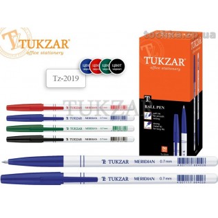 Ручка шариковая TUKZAR, 0,7мм, синяя (50/1200) (TZ 2019 РФ)