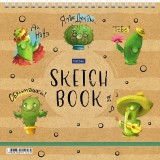 Скетчбук блокнот А5, 72л. 