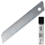 Лезвие для ножей STAFF, 18мм, 10шт (20/10/400) (235466)