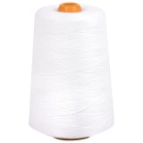 Нитки для прошивки документов BRAUBERG ORIGINAL, 1000м, лавсанов., белая, ЛШ 210 (608921)