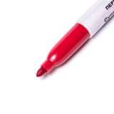 Маркер перманентный ALINGAR, 1-2мм, пулевидный, красный (AL523/RD)