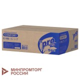 Полотенца бумажные PROTISSUE COMFORT, 250л., H3, 22х21, V-слож.,1-сл., белые (ЦЕНА ЗА 1 ШТ) (114333)