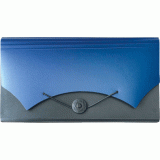 Папка с резинкой deVENTE, 26*13,5 см, пластиковая, 13 отделений, черная (3078800)