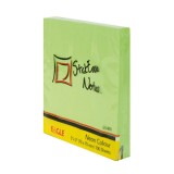 Блок бумаги для заметок EAGLE, с липким слоем, 75х75мм/100л., зеленый, неон (50/300) (654/неон.з) (0