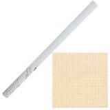 Бумага масштабно-координатная STAFF, рулон 878мм х10м., оранжевая (122811)