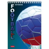 Блокнот ХАТБЕР А5 80л. клетка, 