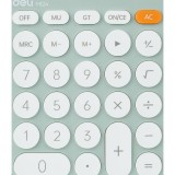 Калькулятор настольный DELI EM124, 12-разрядный, зеленый, 158x105x28 мм (1691741)
