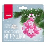 Новогодняя игрушка. Плетение из бусин LORI 
