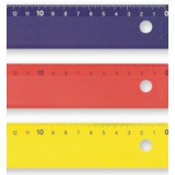 Линейка KUM, 30см, пластиковая, цветная (L3 SO)