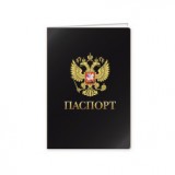 Обложка для паспорта КВАДРА  государственная символика (7948)
