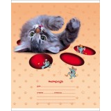 Тетрадь А5 12 л. клетка ХАТБЕР Тетрадь А5 12 л. клетка ХАТБЕР