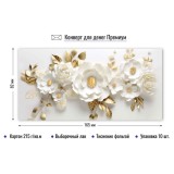 Конверт для денег КВАДРА премиум, без надписи, тиснение фольгой (9841) (1/10)