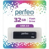 Флеш-драйв USB PERFEO C01G2, 32Gb, Black (PF-C01G2B032)