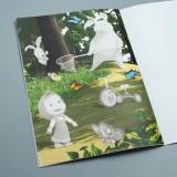 Книга с наклейками 