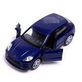 Машина металлическая PORSCHE MACAN S, 1:32, синий (СЛ-7152972)