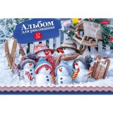 Альбом для рисования ХАТБЕР А4 32л.