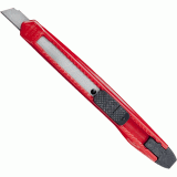 Нож канцелярский ATTACHE, 9мм, с фиксатором, ассорти (882893)