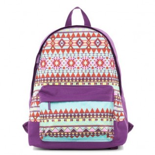 Рюкзак Hatber BASIC - ТОНКИЕ УЗОРЫ - 30Х41Х13 СМ полиэстер 1 отделение 1 карман (NRk_25062) (049346)