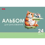 Альбом для рисования ХАТБЕР А4 24 л. 
