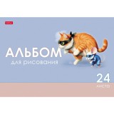Альбом для рисования ХАТБЕР А4 24 л. 