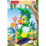 Пазлы ХАТБЕР А4 26 элементов 