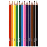 Карандаши цветные CREATIVIKI,12цв., шестигранные (ЦКП12КР/Р) (263575)