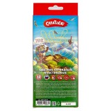 Карандаши цветные CREATIVIKI,12цв., шестигранные (ЦКП12КР/Р) (263575)