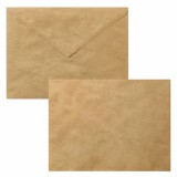 Конверт С5 BRAUBERG, крафт, треугольный клапан, клей, (ЦЕНА ЗА 1 ШТ) (112364) 