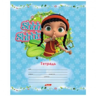 Тетрадь А5 12 л. клетка ХАТБЕР VK 