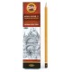 Карандаш чернографитный KOH-I-NOOR 1500 H, заточенный (12/144/4320) (1500 H)